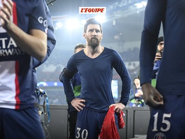 Báo Pháp: 'Hết mùa này, Messi sẽ rời PSG'