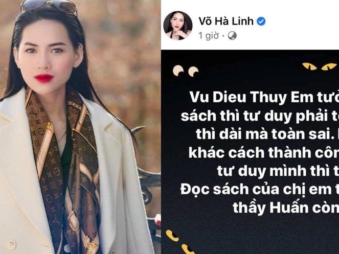 Giữa drama, Hà Linh đăng đàn đấu tố căng đét với 1 nữ doanh nhân, còn nói thẳng: Tư duy thất bại!