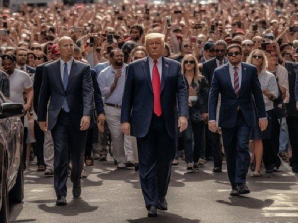 Ảnh cựu Tổng thống Donald Trump tạo ra bởi AI gây sốt
