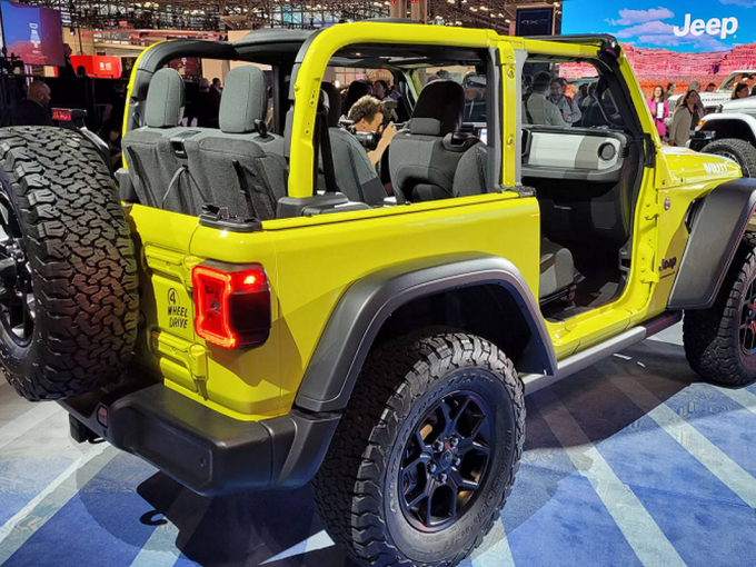 Jeep Wrangler 2024 chào hàng tại New York Auto Show 2023