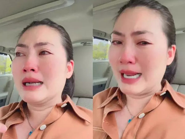 Diễn viên Ngọc Lan khóc nức nở trên livestream, tiết lộ bị lừa hàng tỷ đồng vì tin người