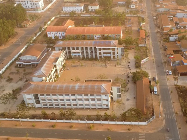 Lắp máy lạnh tại trường học gần sân bay Long Thành để ngăn bụi