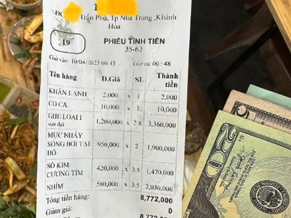 Kiểm tra nhà hàng bị tố 'chặt chém' khách Trung Quốc