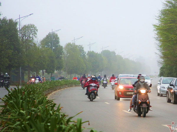 Dự báo thời tiết 11/4: Đông Bắc Bộ tràn sương mù, tầm nhìn xa hạn chế