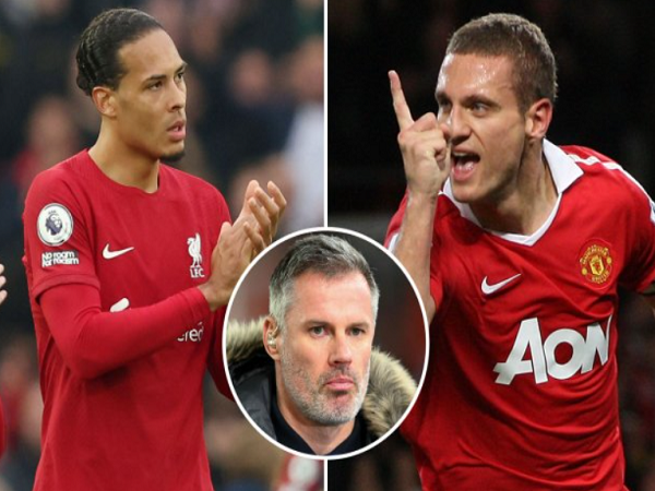 Carragher khen Van Dijk giỏi hơn Vidic: Fan MU nổi giận, Ferdinand thấy khó hiểu