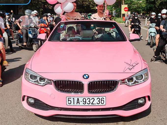 'Ngấy' siêu xe tiền tỷ, nóc nhà của Hoàng Kim Khánh chọn BMW 428i