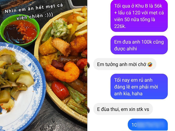 Lần đầu hẹn hò hết 226 nghìn đồng, chàng trai hào phóng đề nghị 'đưa anh 100k thôi cũng được', thái độ sòng phẳng của cô gái được dân tình vỗ tay rần rần