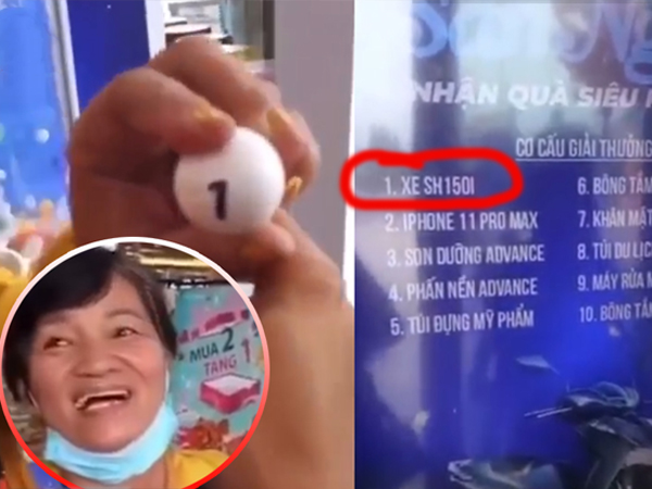 Clip: Dân mạng cười 'té ghế' với nhân viên thẩm mỹ viện cãi số 1 thành số 7 với bác gái bốc thăm trúng thưởng