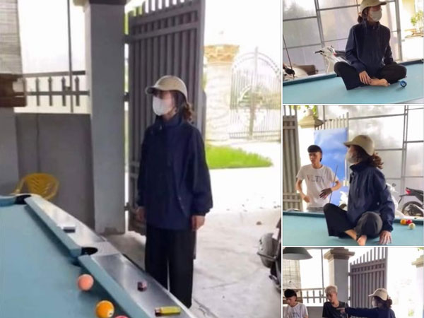 Con ốm đau nhưng chồng vẫn vô tư đi chơi bida, vợ tìm đến thì quát: 'Con cô đẻ ra thì cô phải tự lo chứ!'