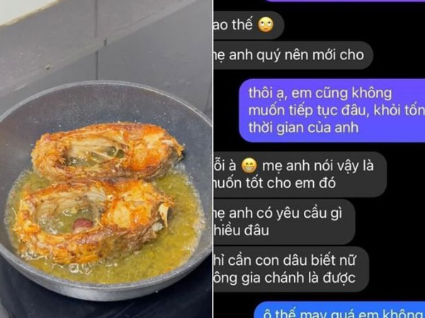 Ra mắt nhà bạn trai được mai mối lần đầu, cô gái sốc lên sốc xuống khi được mẹ chồng tương lai soi từ rán cá nhiều dầu đến rửa bát lắm bọt