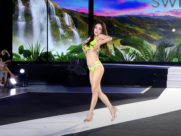 Thí sinh Miss Grand Thailand trình diễn bikini cực lố, fan quốc tế bình luận: 'Tưởng đang xem những cô gái quán bar'