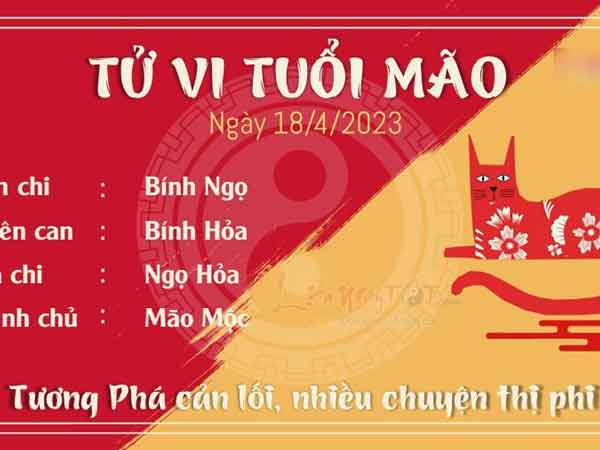 Tử vi thứ 3 ngày 18/04/2023 của 12 con giáp: Thìn dư dả, Mão gặp thị phi