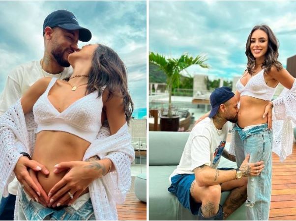 Neymar hạnh phúc khoe cho cả thế giới biết bạn gái đang mang bầu