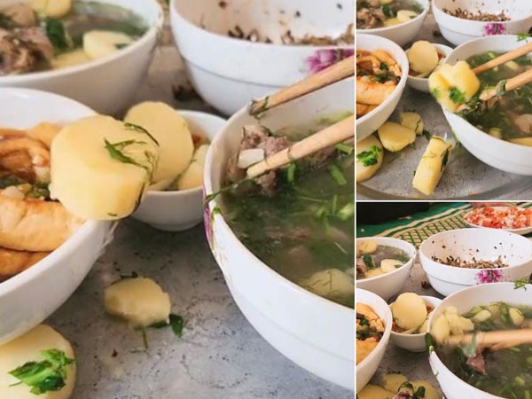 Hì hục nấu được mâm cơm đầy đặn thì bị chồng ngồi chê bôi, gẩy cả đồ ăn ra ngoài, hội chị em nóng mắt: 'Phải chồng tao thì đạp ra đường lâu rồi!'