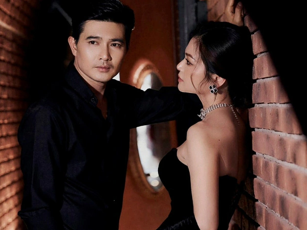 Kiều Anh - Quang Sự tung ảnh tình tứ, xoa dịu khán giả Gia đình mình vui bất thình lình
