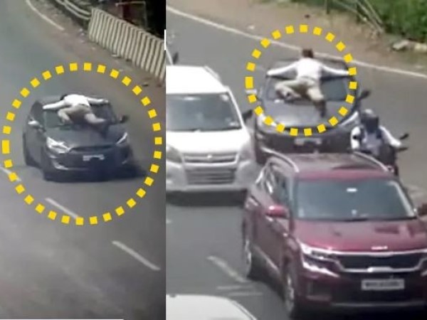 Tài xế phê ma túy hất cảnh sát lên nắp ca-pô chạy suốt 10 km