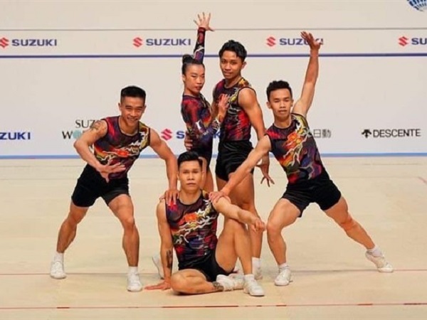 Đội tuyển aerobic Việt Nam đoạt HCV thế giới trước thềm SEA Games 32