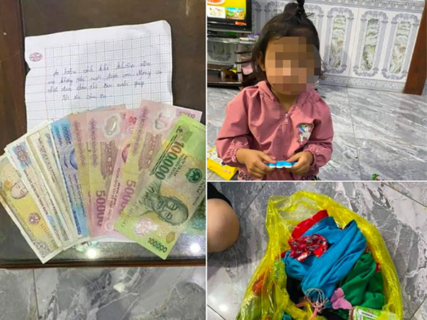 Bé gái 5 tuổi bị bỏ rơi ở Bắc Giang và màn kịch bất ngờ của người mẹ