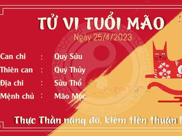 Tử vi thứ 3 ngày 25/04/2023 của 12 con giáp: Mão kiếm tiền thuận lợi, Thìn phát sinh rắc rối