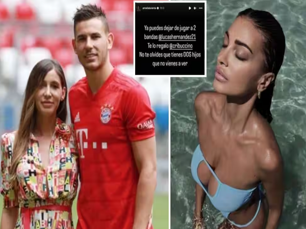 Bayern thêm hỗn loạn: Lucas Hernandez bị vợ tố ngoại tình với bồ cũ của Ronaldo