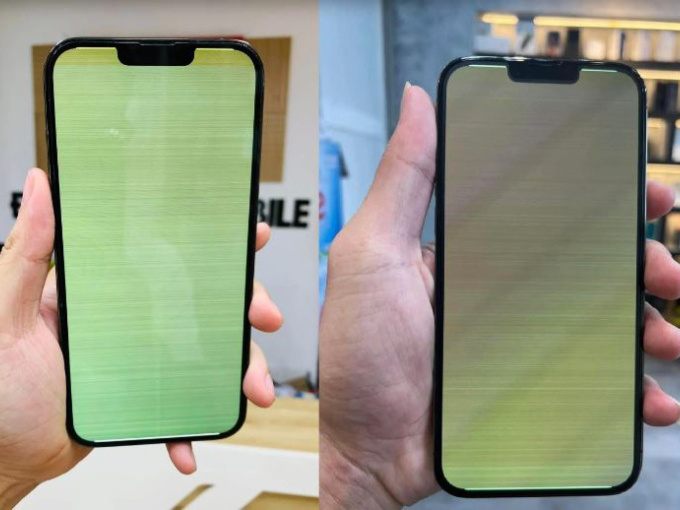 Sửa iPhone 13 Pro màn hình xanh bằng cách… 'câu dây đồng'