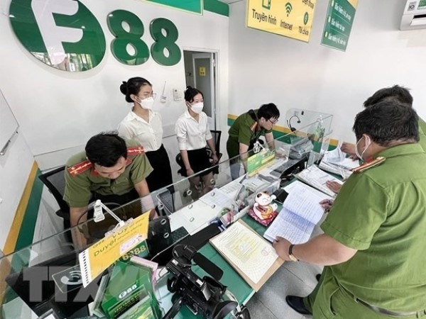Công an tỉnh Bình Dương kiểm tra 24 điểm kinh doanh của F88