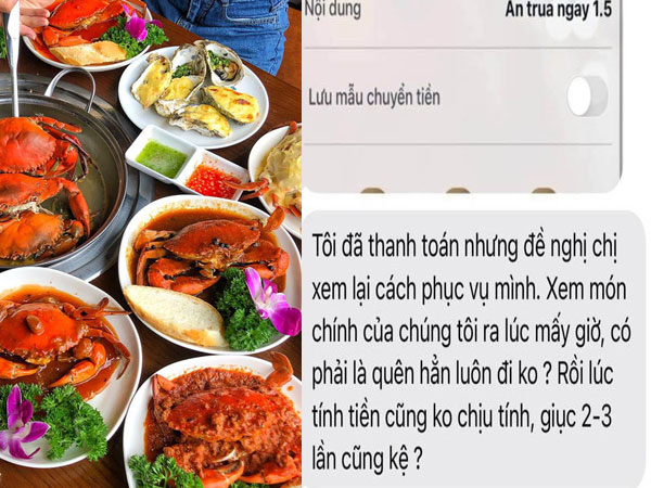 Xôn xao vụ đoàn du khách ăn hải sản rồi rời đi khi chưa trả tiền