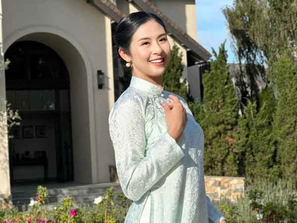 Thực hư loạt ảnh làm rộ tin Hoa hậu Ngọc Hân đang mang bầu