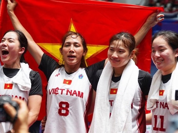 Bóng rổ nữ giành Huy chương Vàng nội dung 3x3