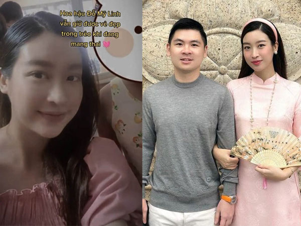 Đỗ Mỹ Linh lộ vóc dáng 'chuẩn bà bầu' khi đi ăn cùng chồng chủ tịch, fan xác nhận đang mang thai