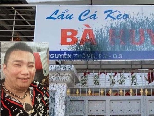 Tìm người phụ nữ thuê trùm đòi nợ thuê tạt sơn quán ăn nổi tiếng TP.HCM