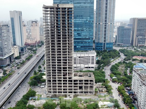 Lý do tháp nghìn tỉ trơ khung trên 'đất vàng' Hà Nội bán mãi không xong
