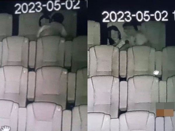 Đôi nam nữ bị lên án vì ngang nhiên 'mây mưa' trong rạp chiếu phim tối, camera ghi lại từng chuyển động