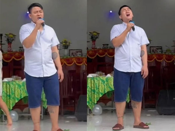 Clip: Hoài Lâm giản dị xuất hiện tại đám cưới người quen, lộ 'bụng bia' nhưng vẫn được khen ngợi hết lời vì điều này