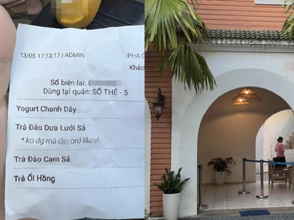 Vụ tố nhân viên quán cafe nổi tiếng chửi khách qua bill: Phía quán cafe chính thức lên tiếng