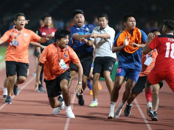 Những lần chạm trán nhuốm màu bạo lực giữa Indonesia và Thái Lan trong lịch sử SEA Games
