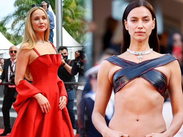 LHP Cannes ngày thứ 6: Jennifer Lawrence đi 'tông Lào' lên thảm đỏ, Irina Shayk hở bạo khoe triệt để đường cong