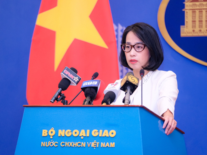 Yêu cầu Trung Quốc rút tàu Hướng Dương Hồng 10 ra khỏi vùng biển Việt Nam