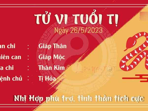 Tử vi thứ 6 ngày 26/05/2023 của 12 con giáp: Tý được quý nhân phù trợ, Dần vướng thị phi
