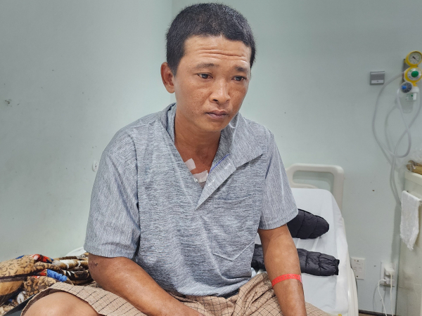 Bắt tạm giam đối tượng chém Trung tá Công an cùng 2 dân phòng khi đang thi hành công vụ
