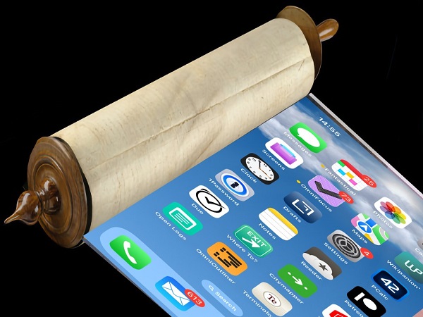 iPhone màn hình cuộn trong tương lai sẽ có thiết kế ra sao?