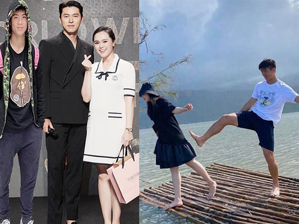 Vợ Duy Mạnh bê bụng bầu chạy khi gặp sao nam điển trai khiến chồng 'ghen ra mặt'