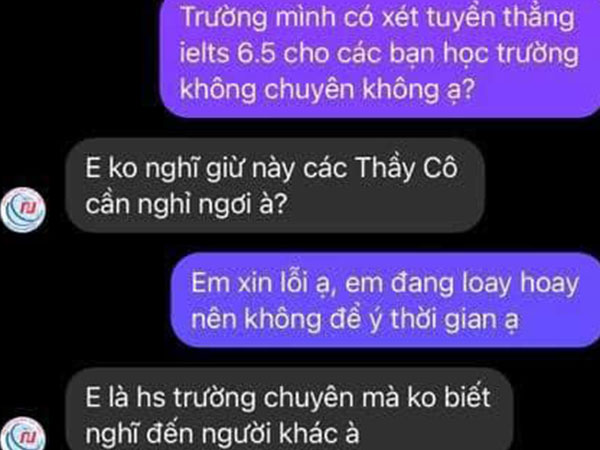 Trường Đại học Quy Nhơn lên tiếng xin lỗi vì nhân viên tư vấn tuyển sinh công kích học sinh