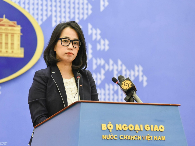 Việt Nam lên tiếng trước phát ngôn của Trung Quốc về nhóm tàu khảo sát