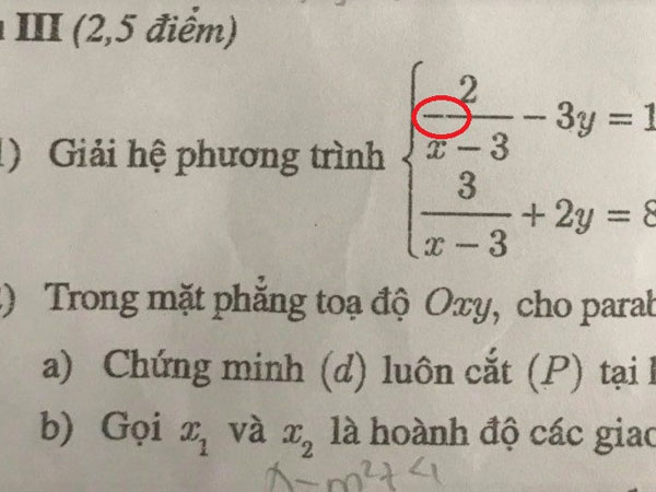 Vụ đề thi bị in mờ: Hà Nội chấp nhận cả phương án hiểu nhầm đề