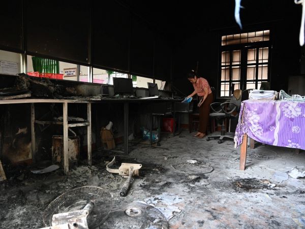 Sau lời kêu gọi của công an, 5 đối tượng tấn công trụ sở xã ở Đắk Lắk ra đầu thú
