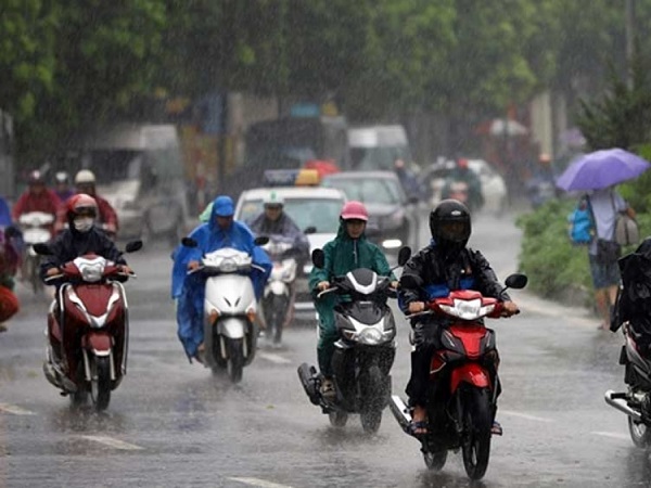 Thời tiết ngày 14/6: Hà Nội tiếp tục mưa to vào chiều tối
