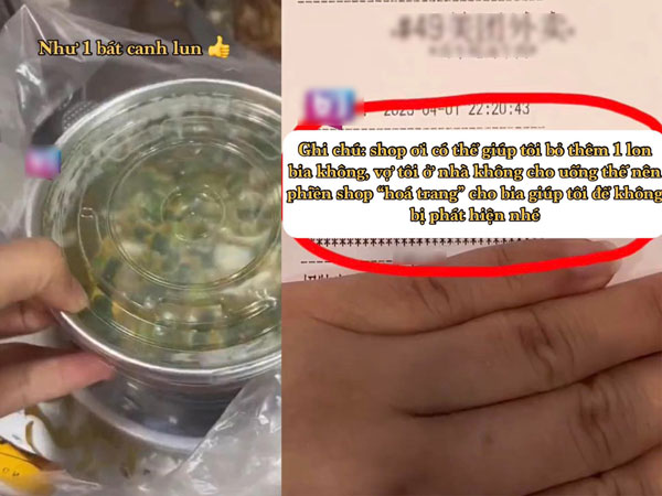 Quá thèm bia mà vợ không cho uống, nam khách hàng cầu cứu tiệm online và màn 'hô biến' của ông chủ khiến dân tình phục sát đất