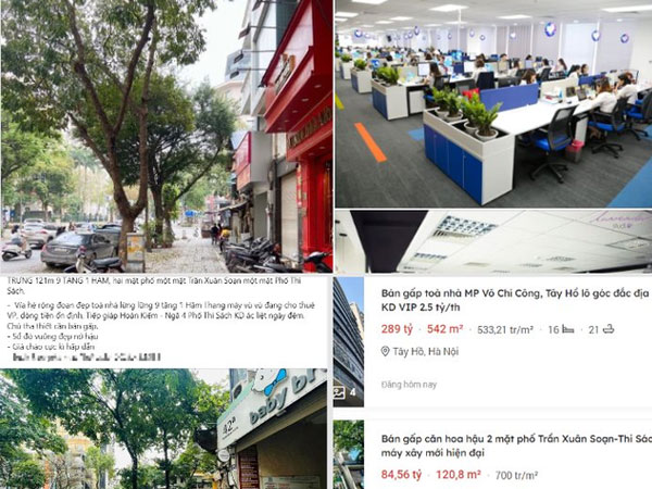 Rầm rộ rao bán nhà phố Hà Nội, bất ngờ hơn khi căn nào cũng 'bán cực gấp' và chào hạ giá 'khủng'