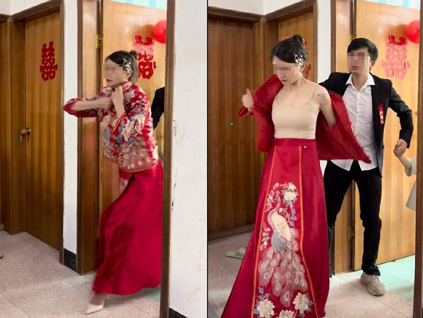 Phát hiện bí mật của chú rể, cô dâu cởi váy cưới bỏ về